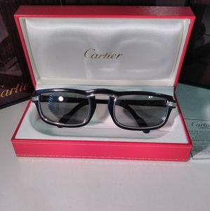 Men's Cartier Vertigo, Platinum and blue 💯 RARE!